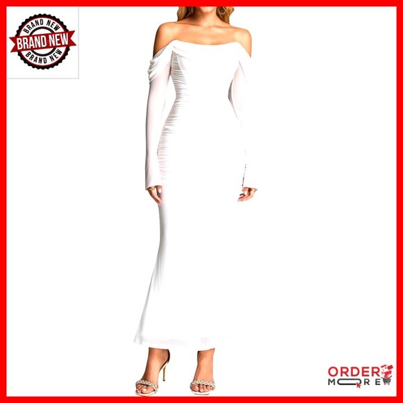 corset bodycon maxi dress Fleur du Mal | Sequin Knit Bodycon Dress | Platinum main image 0